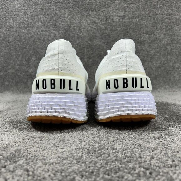 Nobull All Day Ripstop Runner Mens Size 14 White Gum Running Training Shoes Used - Picture 6 of 11
